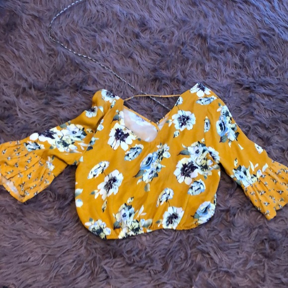 Cropped blouse - Picture 4 of 5